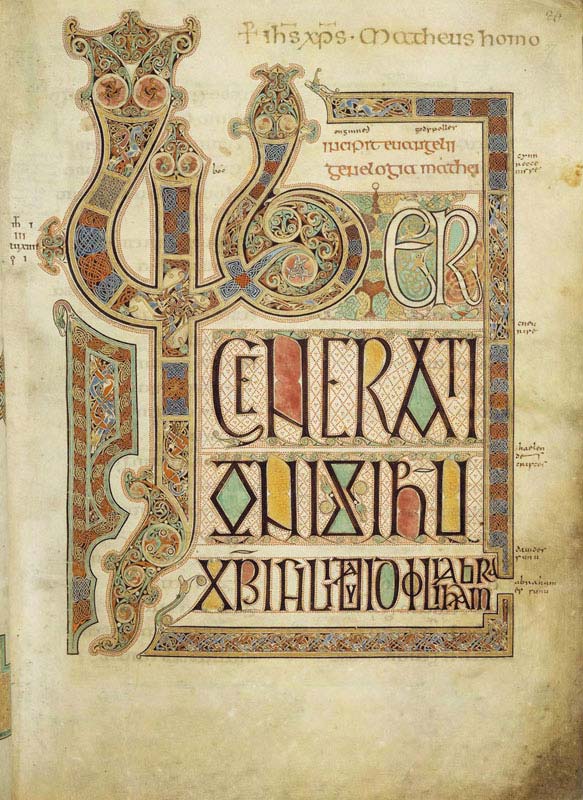 Lindisfarne Gospels manuscript