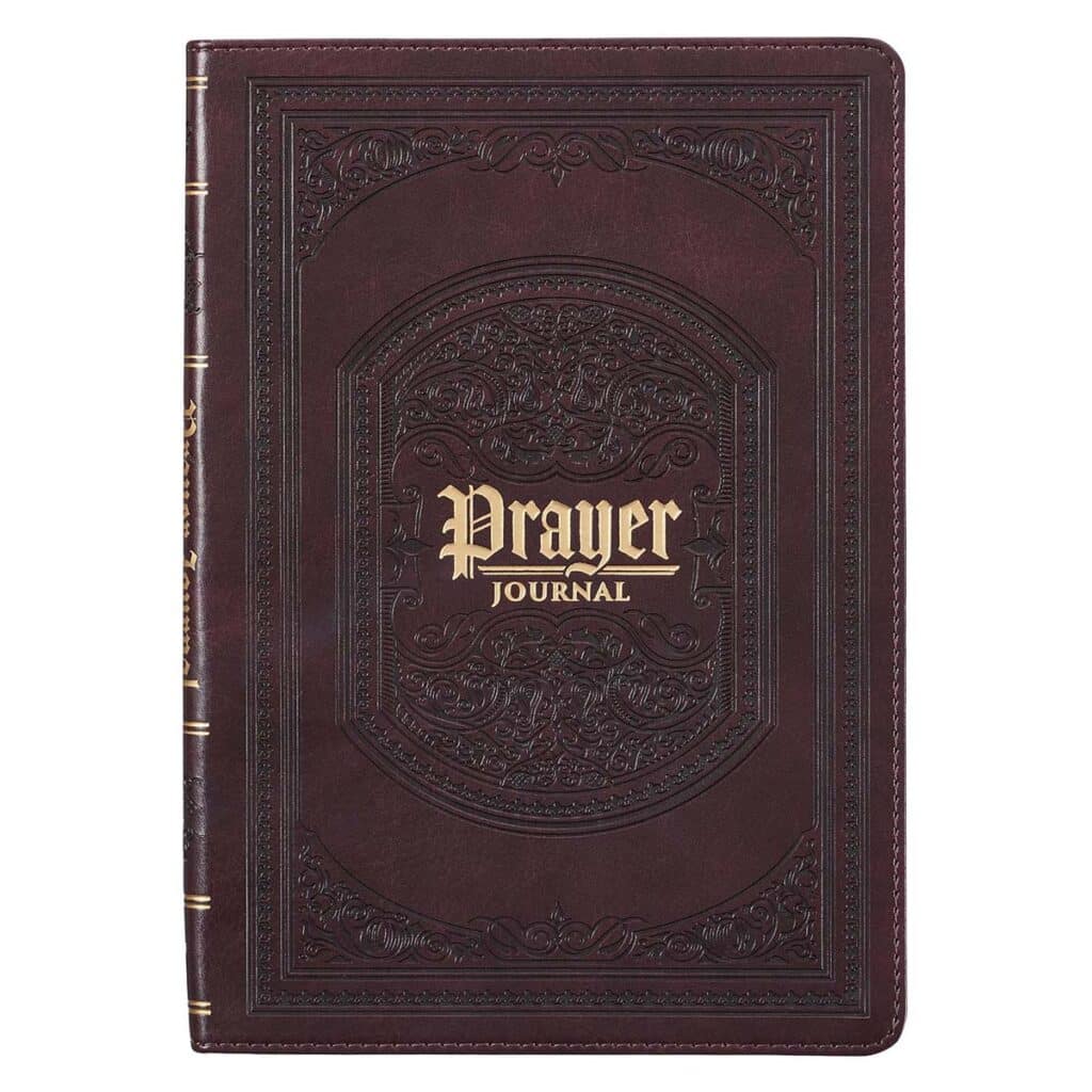The LORD’s Prayer Dark Brown Prompted Prayer Journal